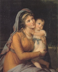 Countess A S Stroganova and Her Son (san 05)